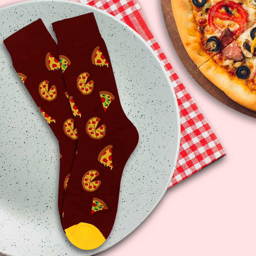 Calcetines con diseño Socks - Pizza