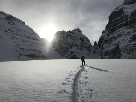 Lake Louise Leroy Glacier Mitre Col Ski Touring Backcountry