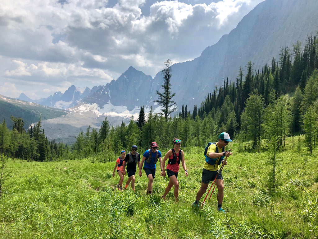 Running the Rockwall - On our way to Ochre Junction and Helmet Falls