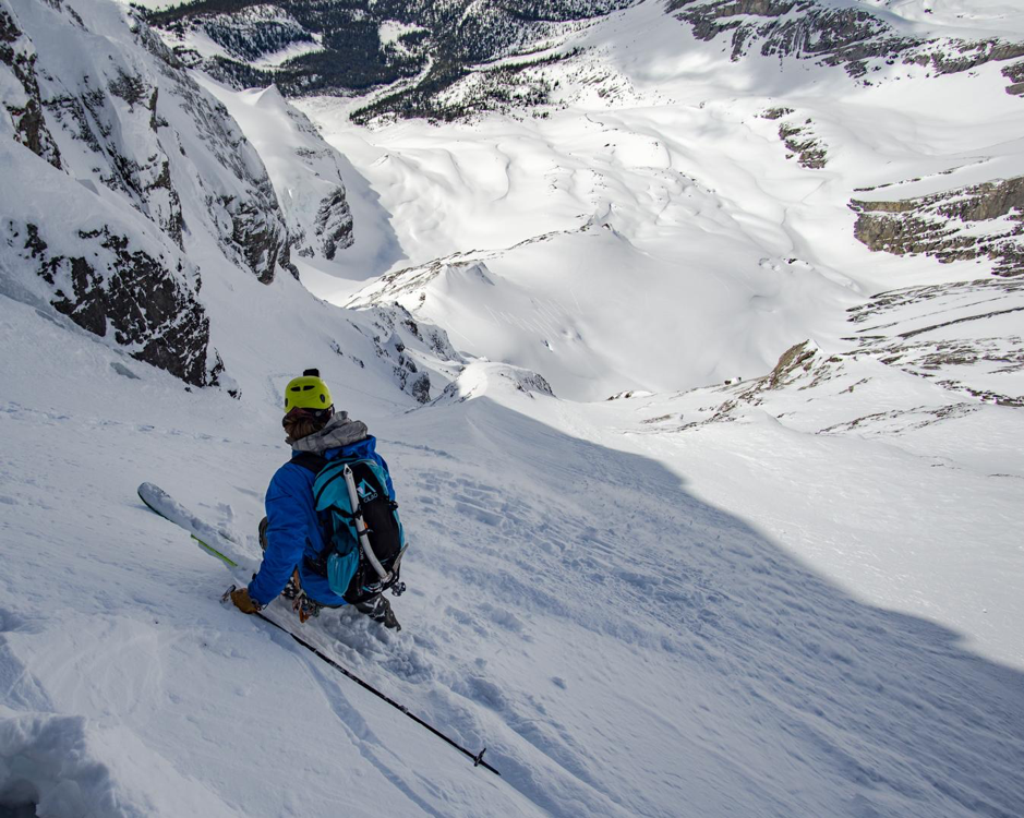 exposure atop of NW Face of Mt Sir Douglas