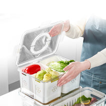 Cheer Collection Airtight Food Storage Container with Multi-Compartment Freshness Lock Nav Image 6