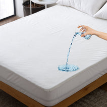 Cheer Collection Velvet Plush Waterproof Mattress Protector - Assorted Sizes Nav Image 9