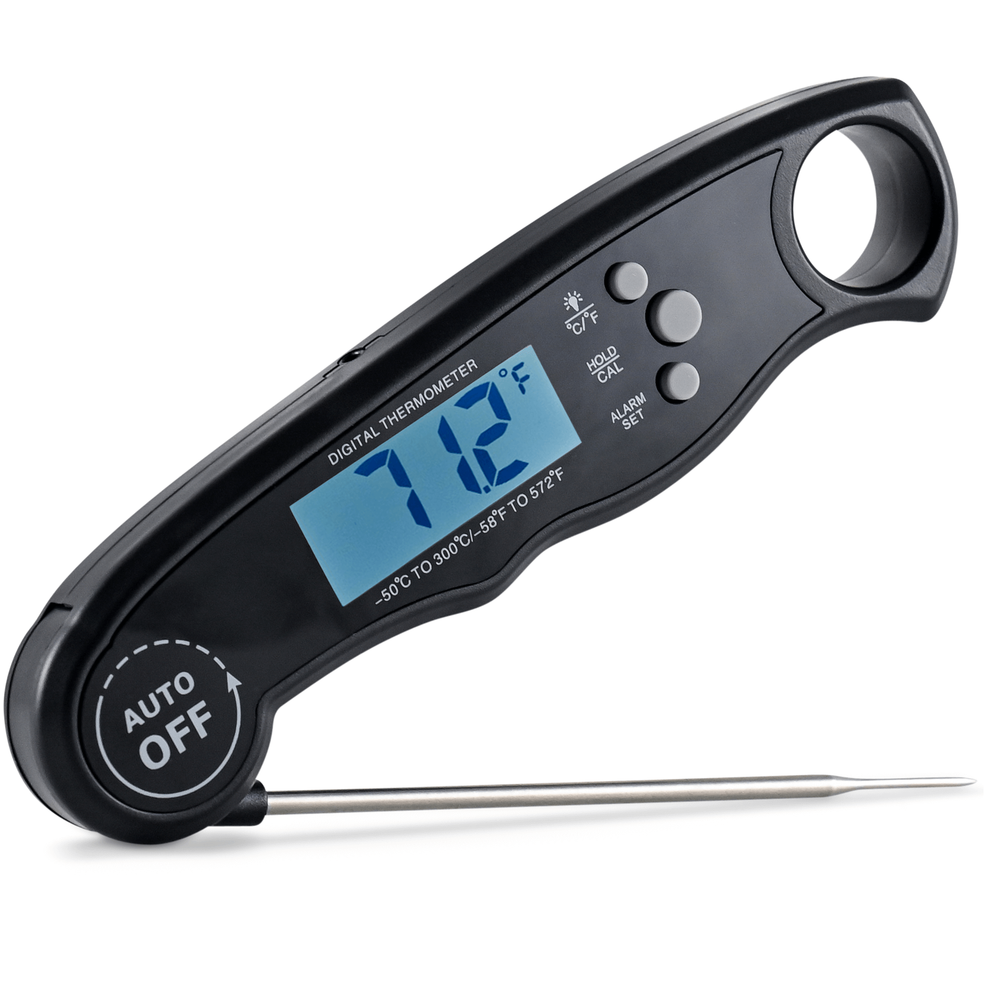 Foldable Cooking Thermometer - Digital meat thermometer