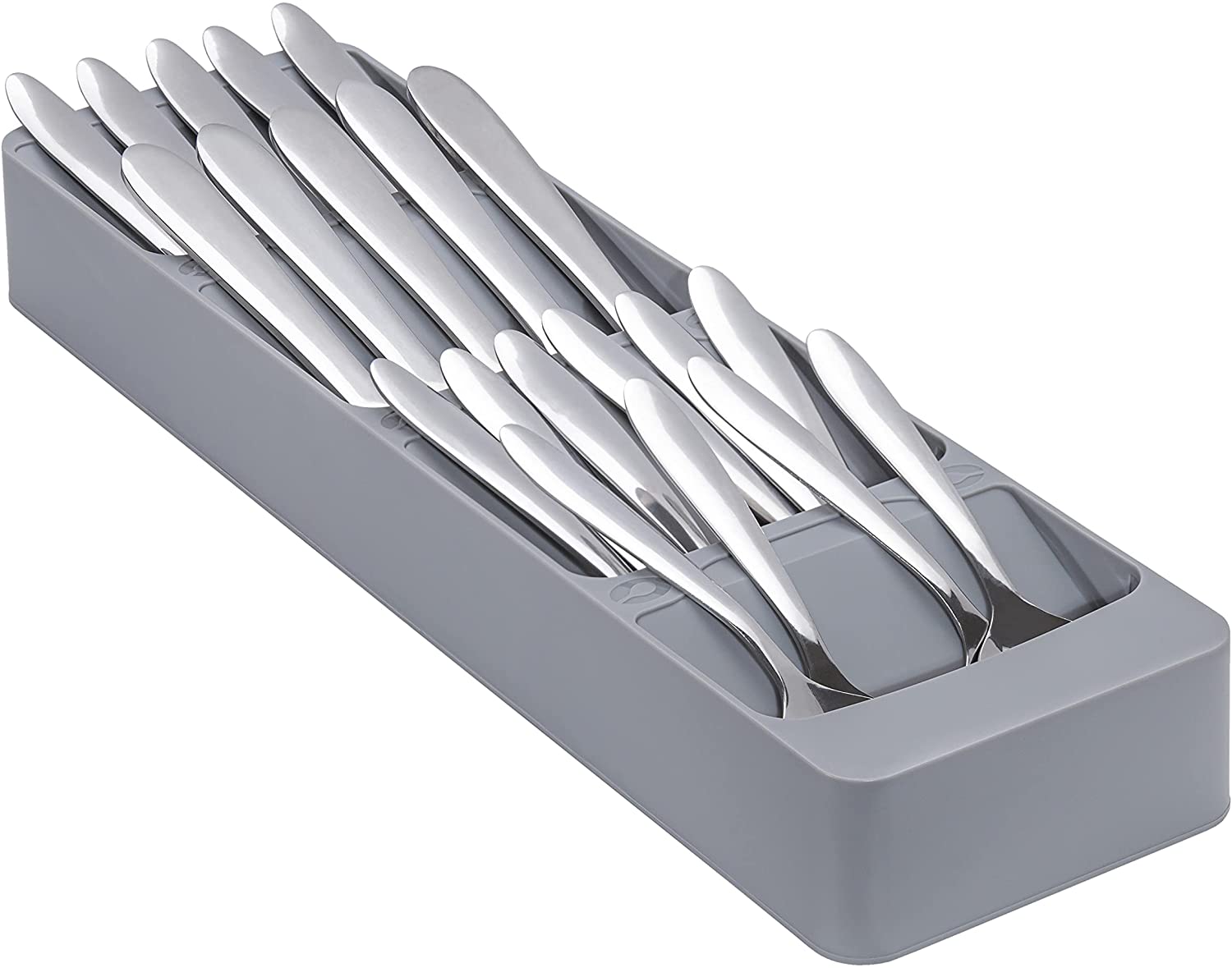 Cheer Collection Kitchen Drawer Knife Organizer - Space Saving Tray to