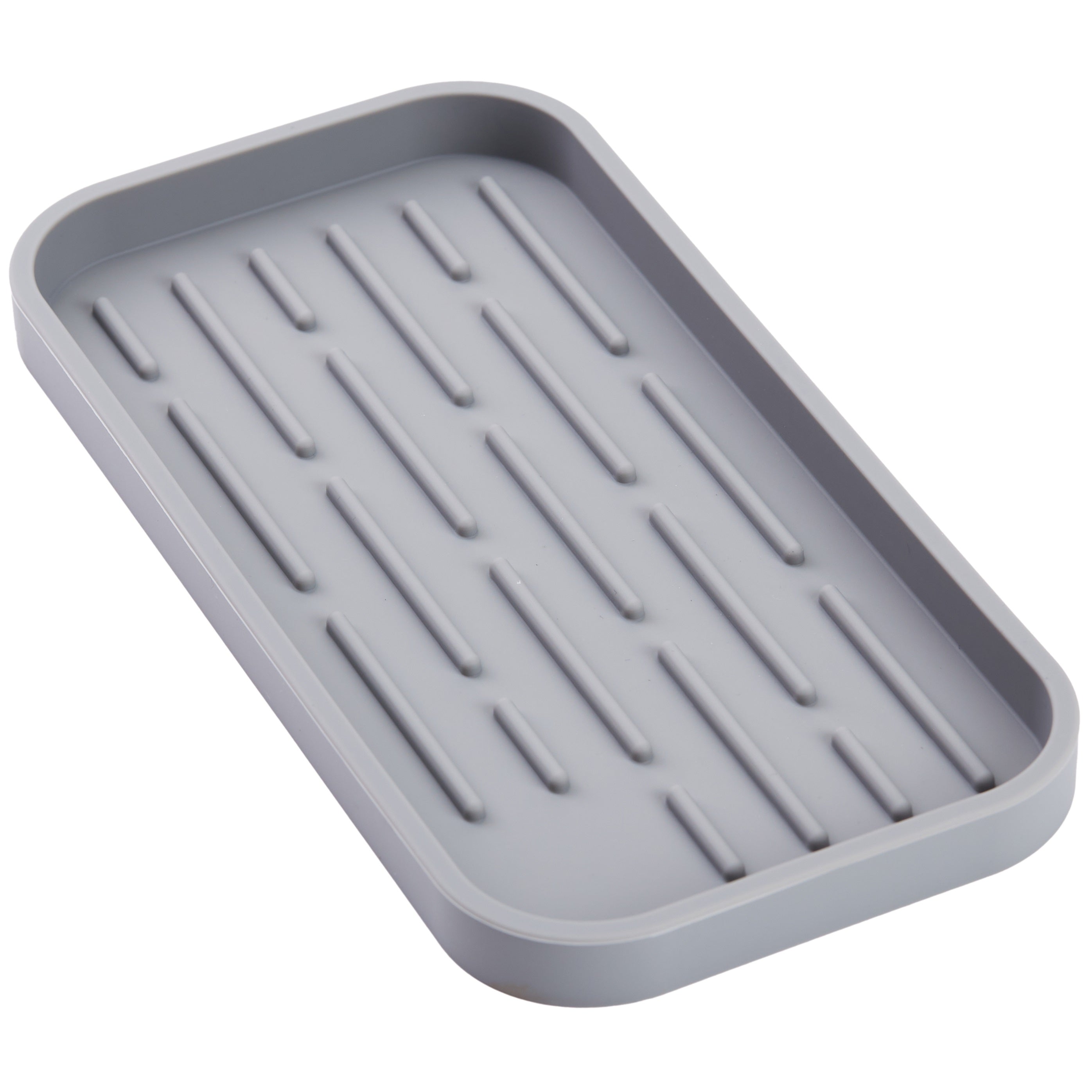  Silicone Sponge Holder Kitchen Sink Organizer Tray