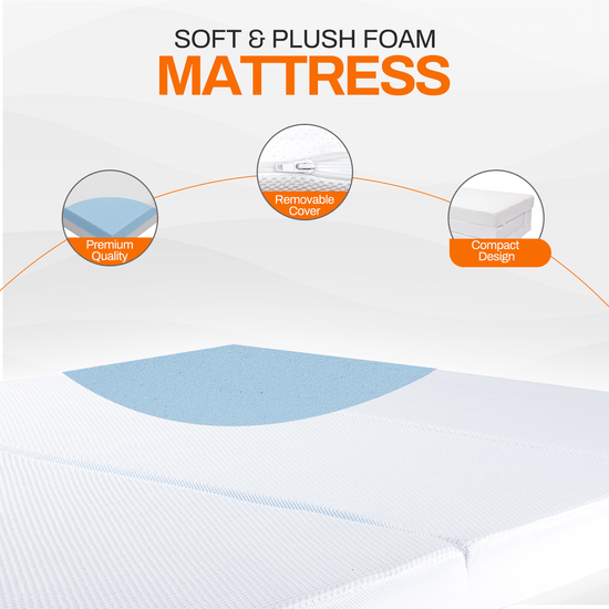 Cheer Collection Memory Foam Folding Mattress - Specialty