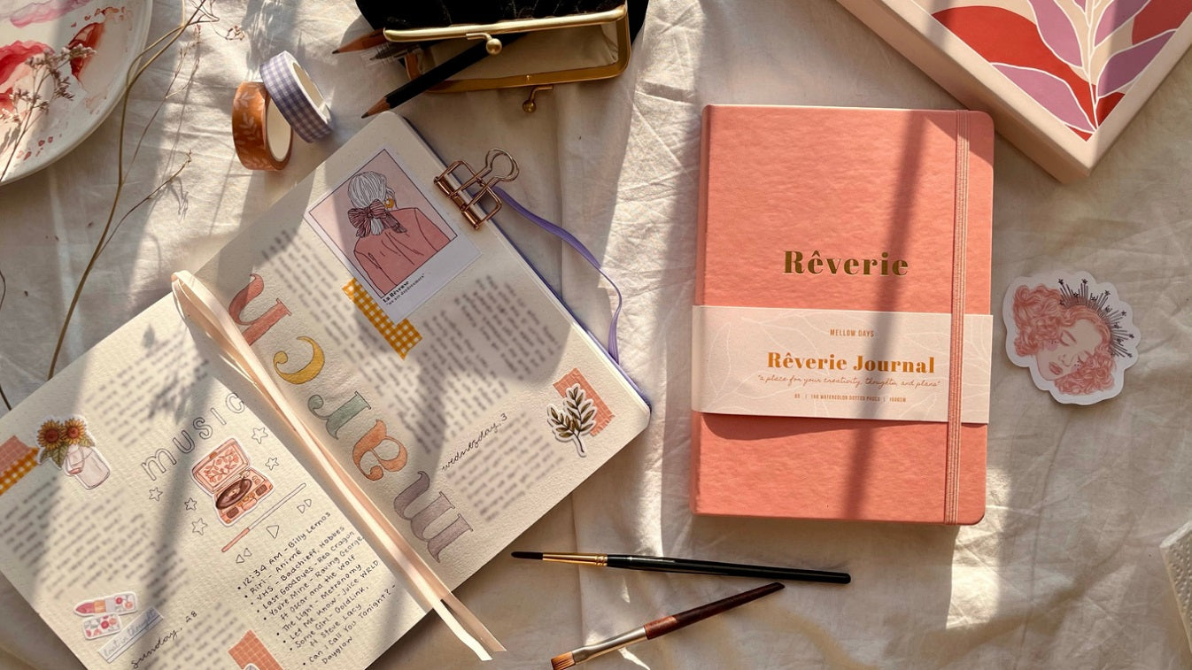 Craquage papeterie pour journaling chez My Mellow Days