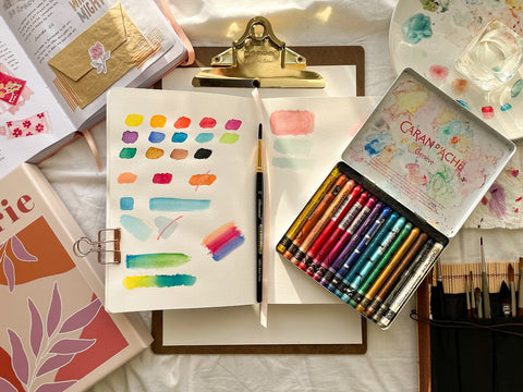 quel bullet journal pour aquarelle