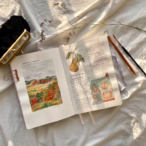 The Art of Art Journaling: A Guide to Creating a Visual Diary – MELLOW DAYS