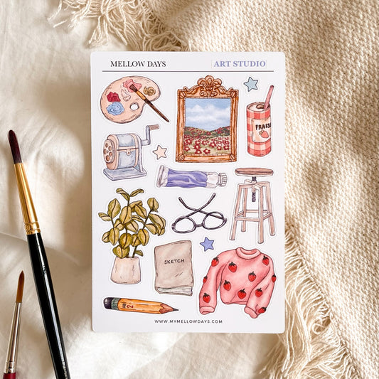 Lost in Thought - Sticker Sheet  Handmade Bujo Stickers – MELLOW DAYS