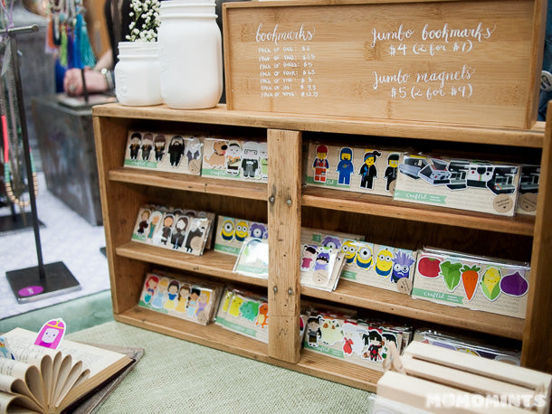Craft'ed Van's great assortment of bookmarks and magnets at Got Craft?