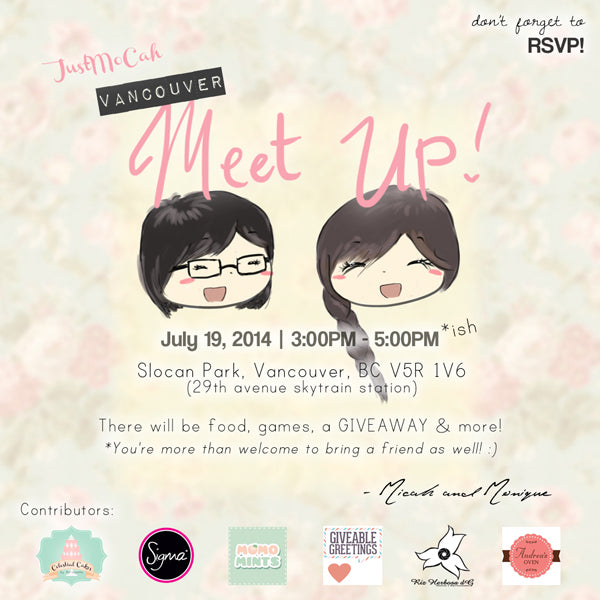 JustMoCah Youtube Meet-up in Vancouver Contributer