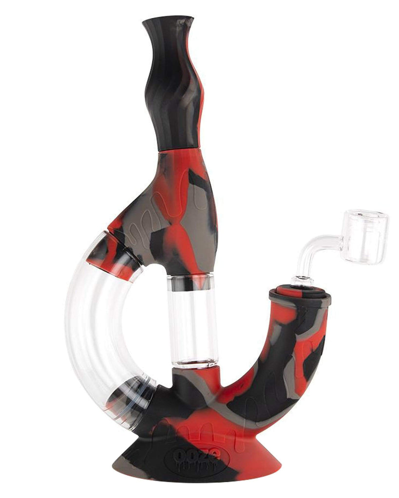 Ooze Echo 4-in-1 Silicone Rubber Dab Rig - After Midnight | The710Source.com