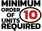 Minimum order of 10 units required