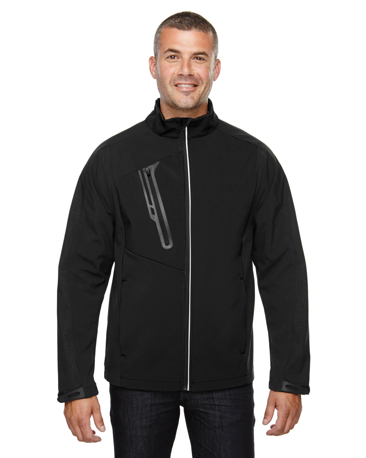 SPYDER MEN'S TRANSPORT SOFT SHELL JACKET - ID Apparel