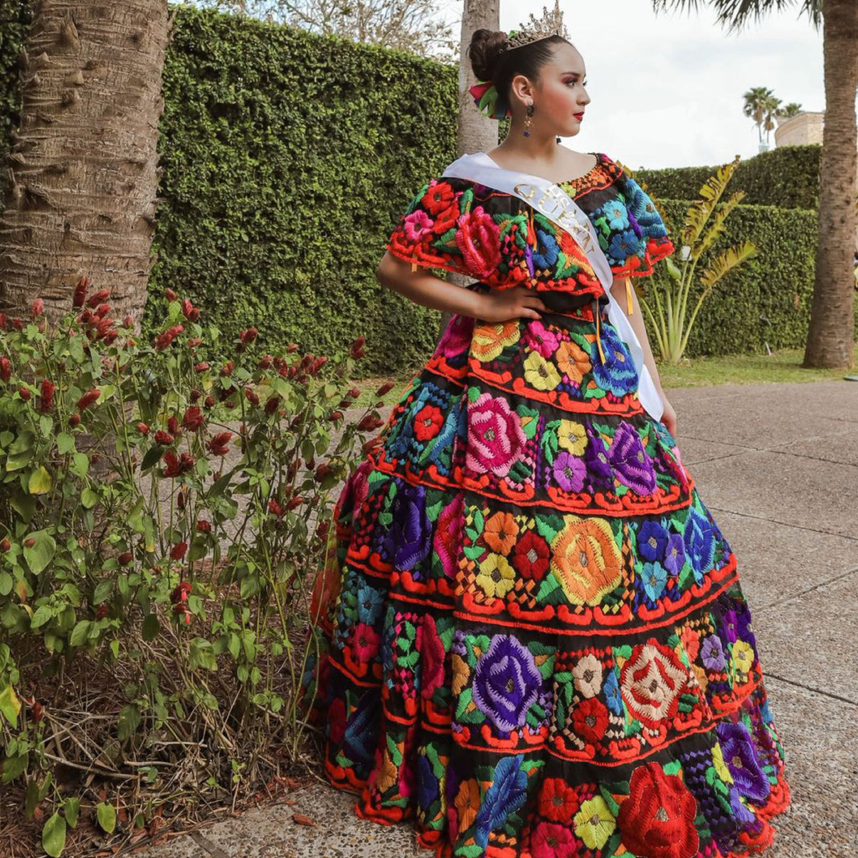 Traditional Chiapas Dress - Adult#N# – Camelia Mexican Boutique