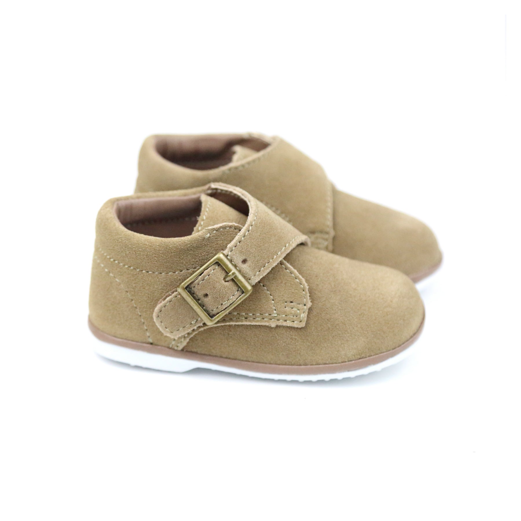 Angel Baby Boy's Finch Suede Boot With Buckle Accent (Baby) – L'Amour Shoes