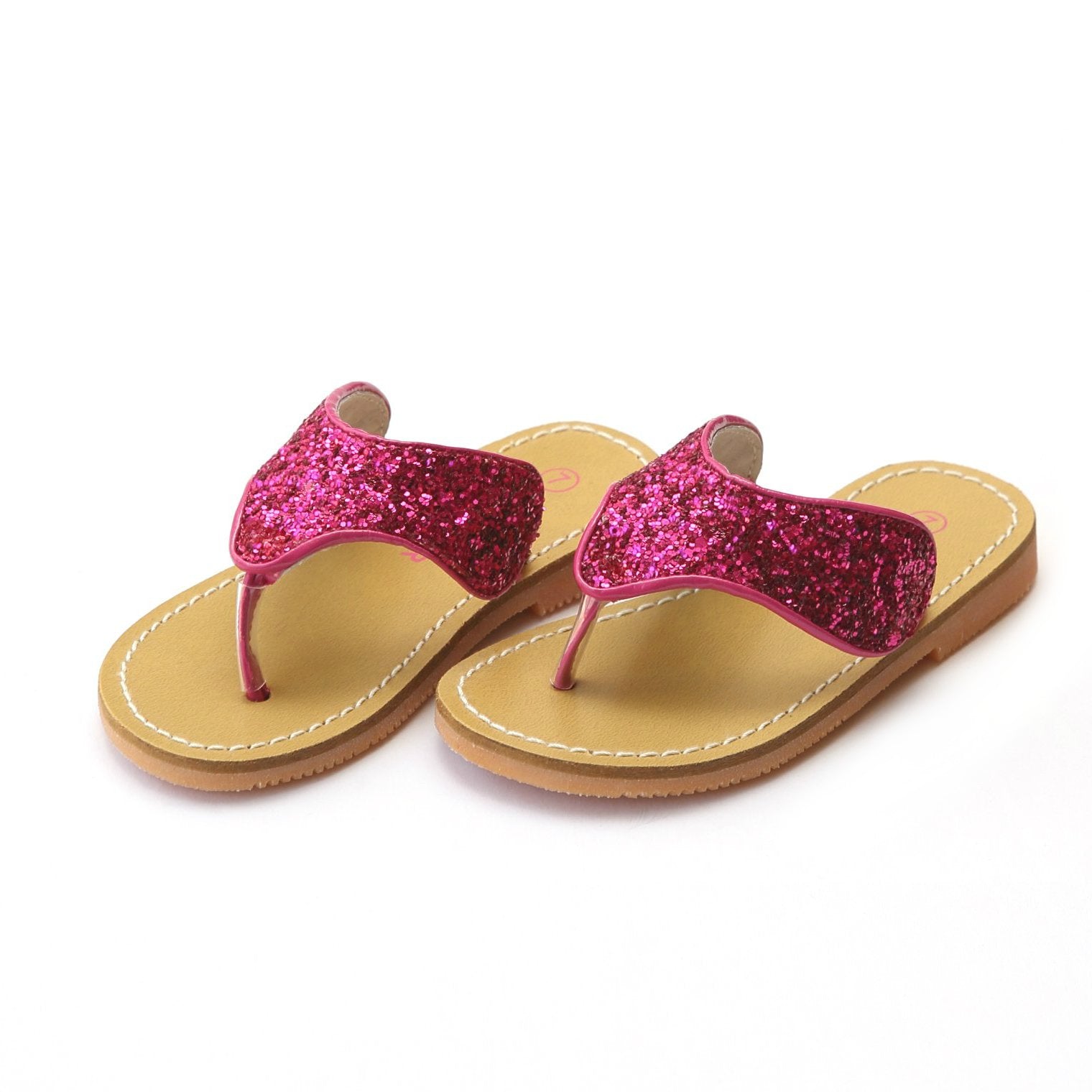 L'Amour Girls Ramona Glitter Thong Sandal – L'Amour Shoes