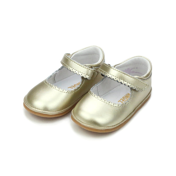 Angel Baby Girls Cara Scalloped Mary Jane – L'Amour Shoes