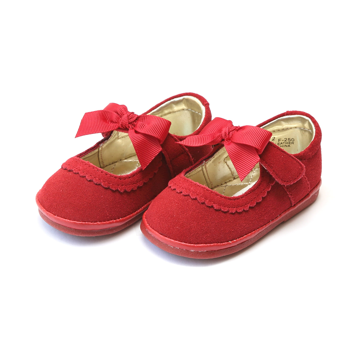 maroon baby shoes