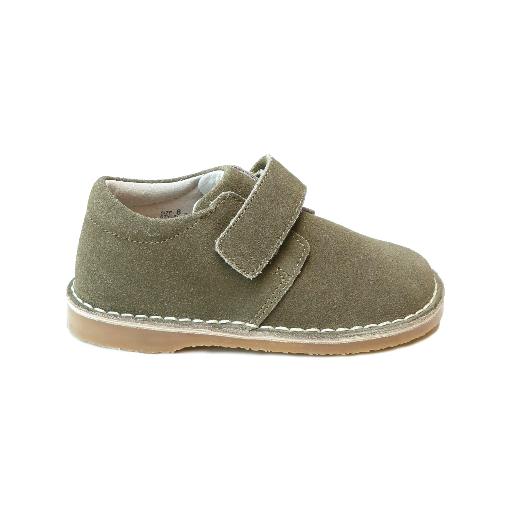 L'Amour Boys Oliver Stitch Down Velcro Boot – L'Amour Shoes