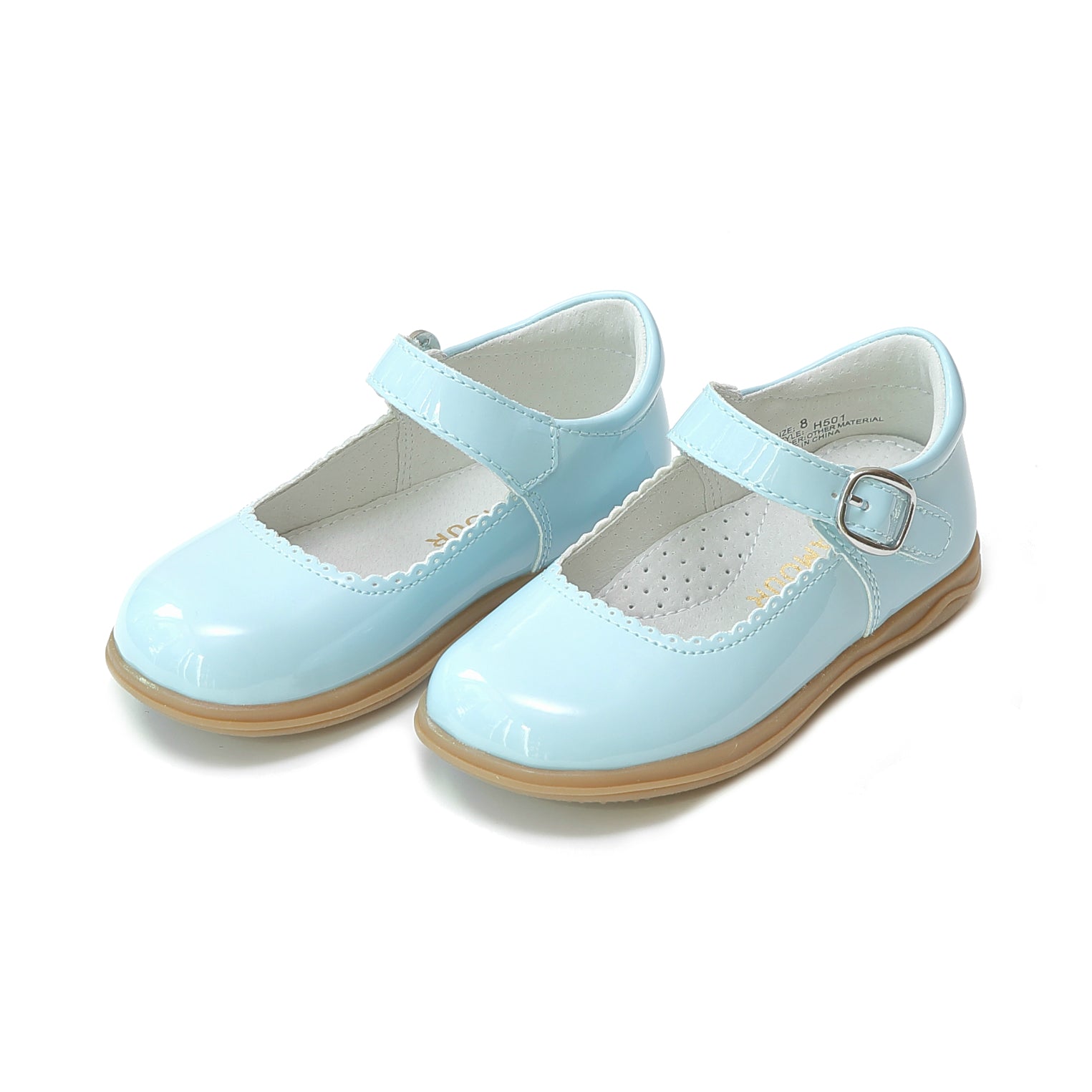 light blue mary janes