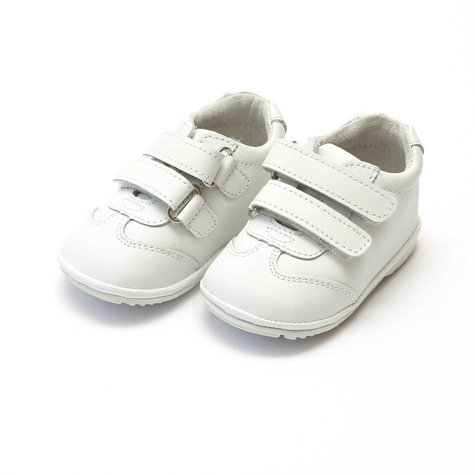 Leather Double Velcro Sneaker (Baby 