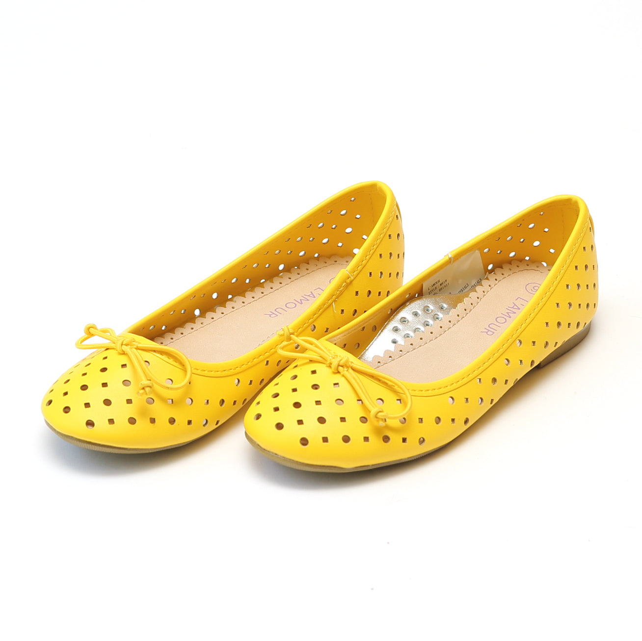 girls yellow shoes