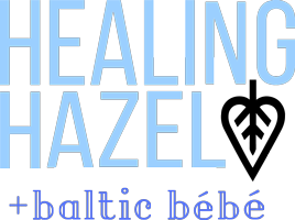 healing hazel amber necklace