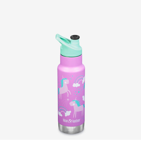 KINIA 12 Oz Unicorn Stainless Steel Vacuum Insulated Kids Water Bottle