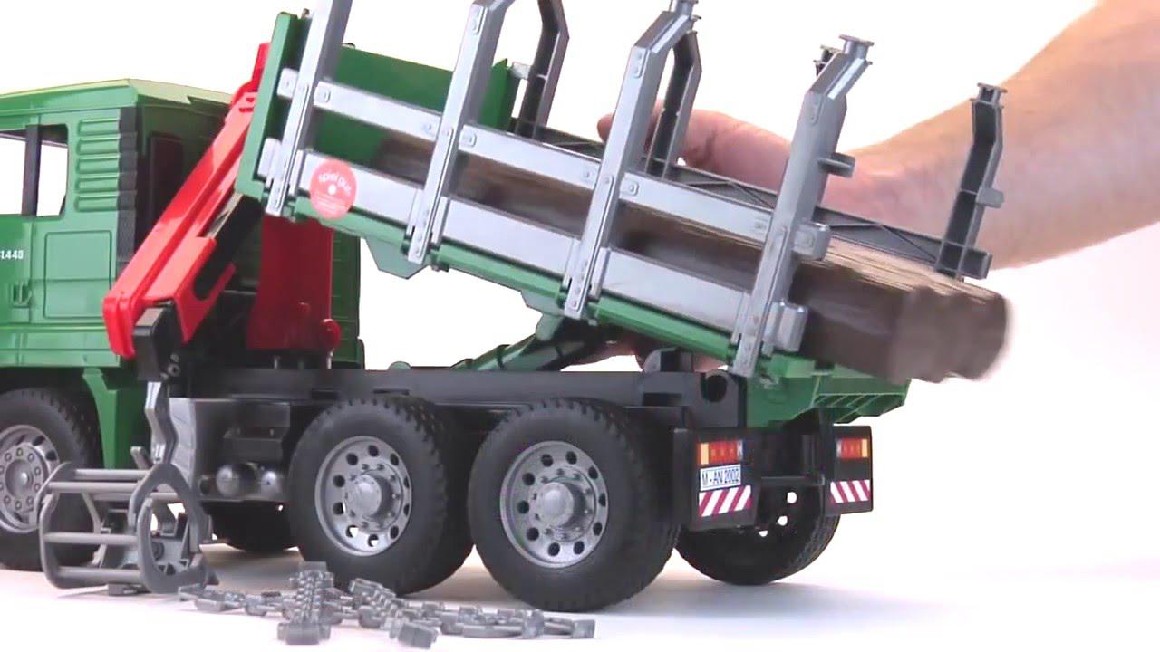 bruder timber truck