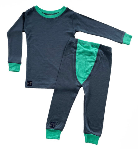  Lamaze Organic Baby Thermal Baby and Toddler Long John Set,  Gray, 3T: Clothing, Shoes & Jewelry