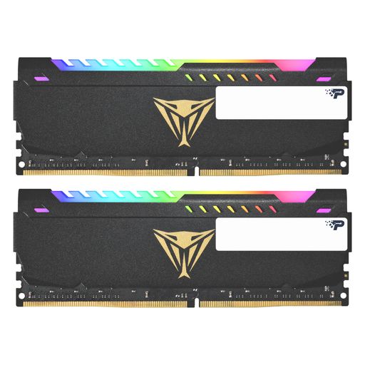 Patriot Viper Steel RGB Series - DDR4 UDIMM PC4-28800 (3600MHz) CL18_D