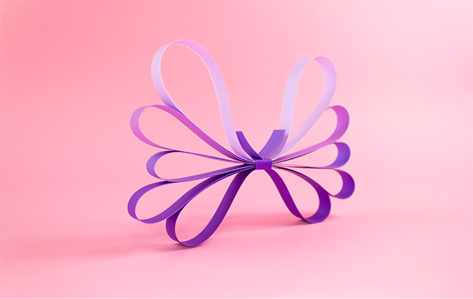 Folk-inspired Paper Butterfly