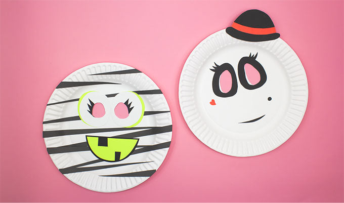 Paper Plate Masks