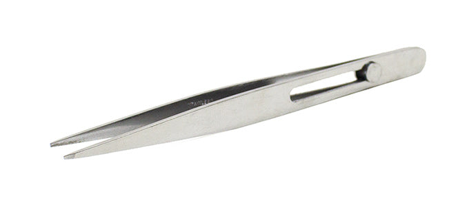 a pair of side lock tweezers