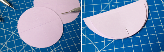 cutting circles