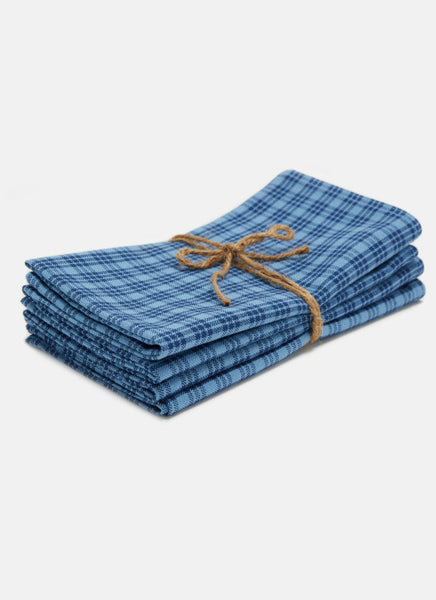 HARBOR PLAID - Hunter Tea Towel - Heather Taylor Home