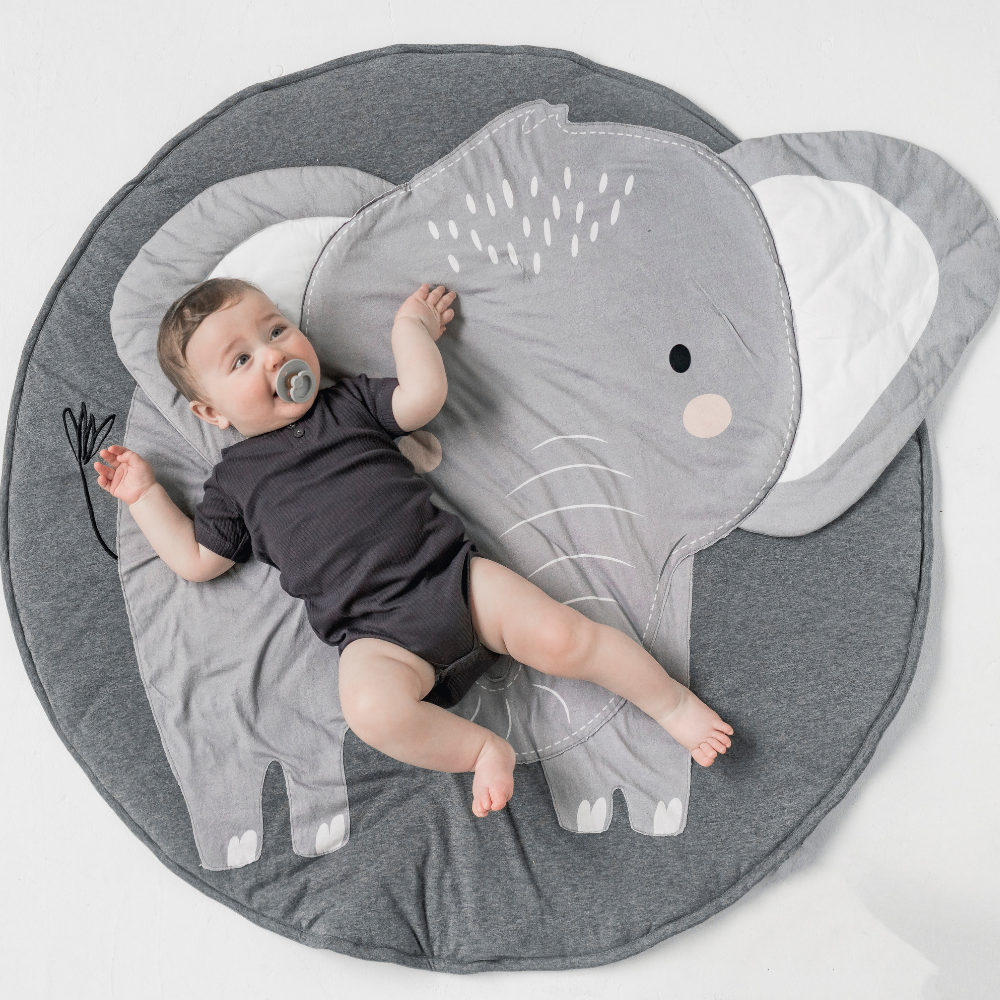 elephant baby play mat