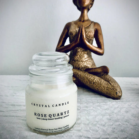 Dorothy Scents Rose Quartz | Eternal Rose Soy Candle