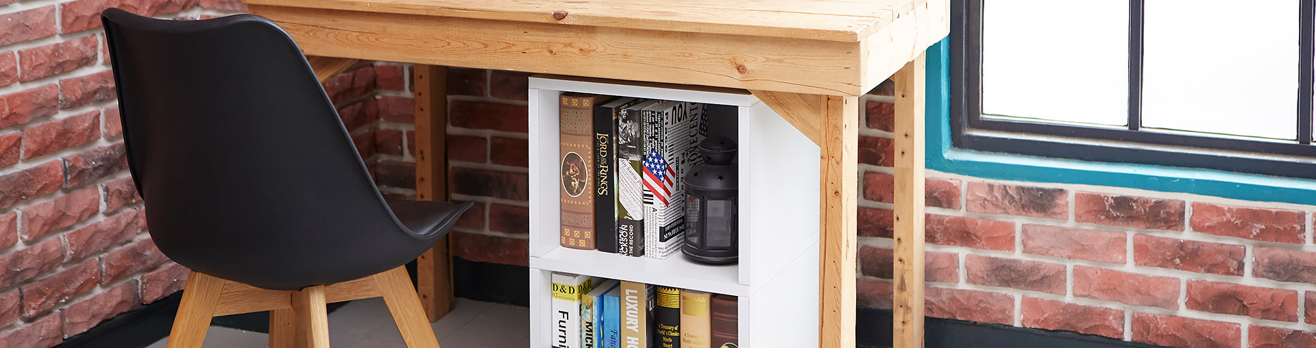 Under Desk Office Home Shelving Storage Cabinet Way Basics