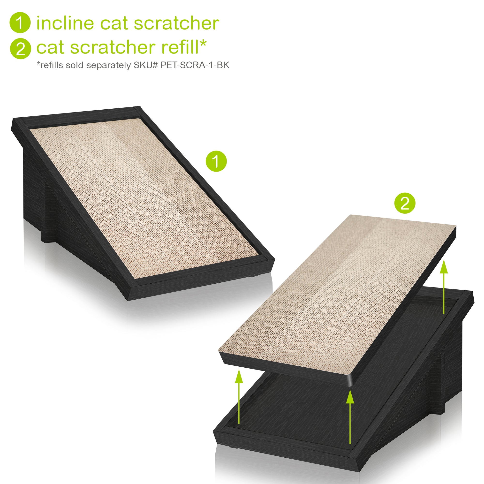 incline cat scratcher