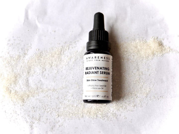 DIY anti-aging face scrub