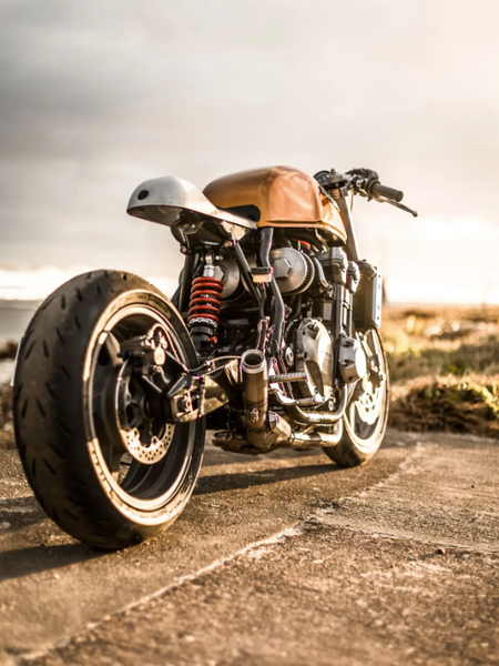 Unique cafe racer style