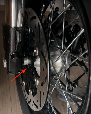 sportster floatting brake disc