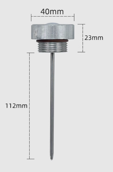 T probe dimensions SR400 SR500