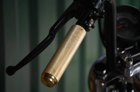 High -end Motorcycle Brass Handhend