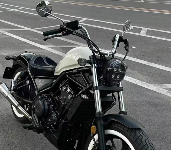 Custom motorcycle handlebar