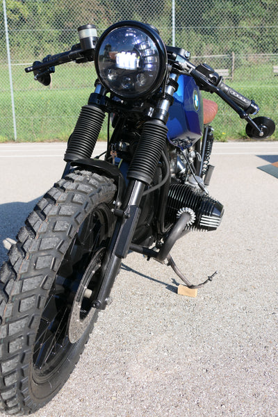 Bobber motorcycle headlight