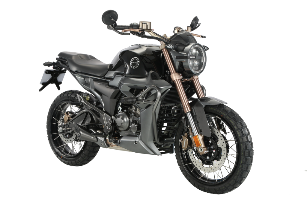 Annonce Zontes scrambler 125 2023 ESSENCE occasion - Lyon 07 - Lot